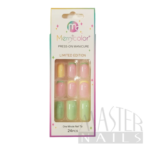 Műköröm szett MERRYCOLOR 2 / 24db-os / 01.