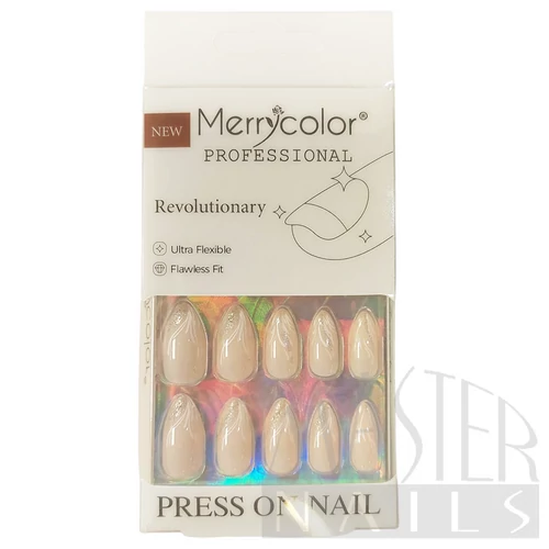 Műköröm szett MERRYCOLOR 3 / 24db-os / 04.