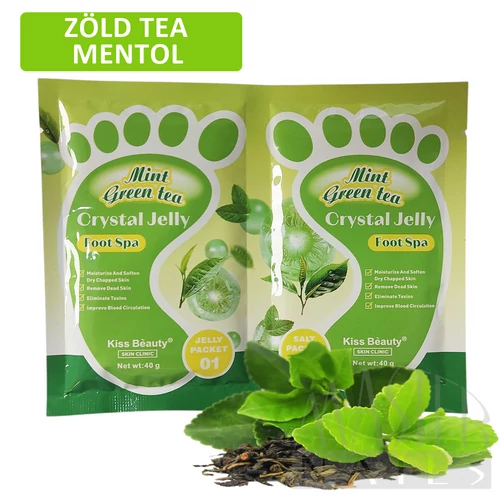 Áztató Só / 2 x 40g. / ZÖLDTEA + MENTOL