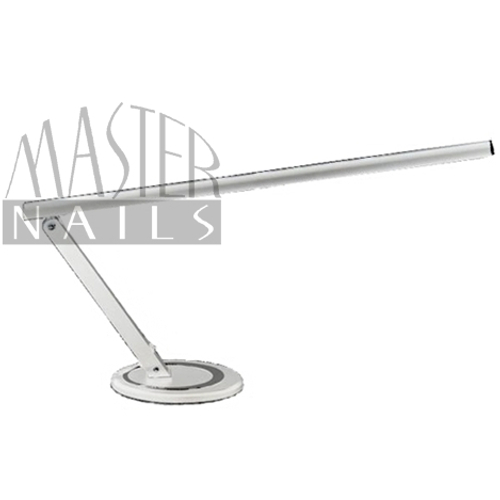 Műkörmös Asztali Lámpa / LED / Talpas Ezüst / Szépséghibás termék
