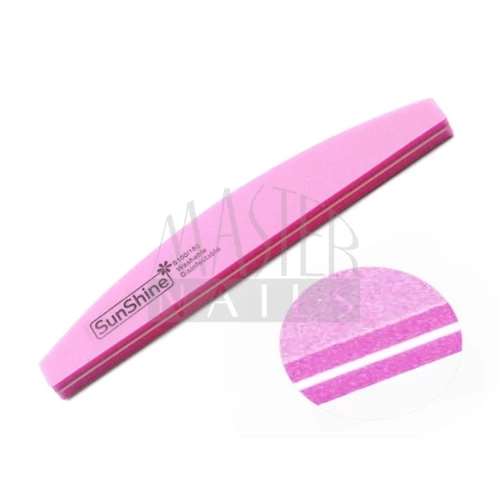 Polírozó homokolt / pink íves 100/180