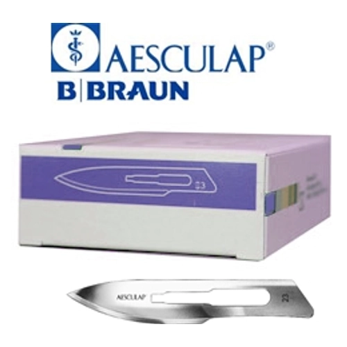 Szike eldobható steril B Braun 23-as méret 100db