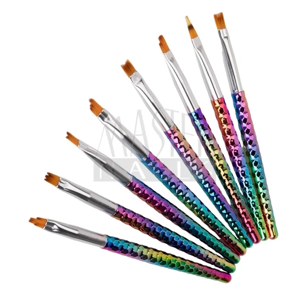 Ecset Ombre szett / UNIKORNIS 8 db-os