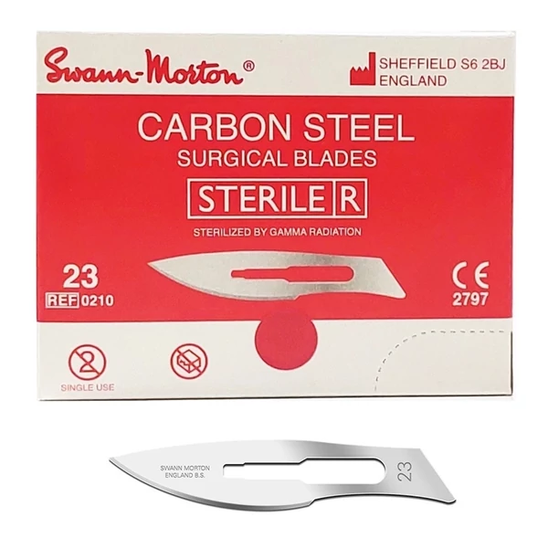 Szike eldobható Swann Morton /Steril/ 23-as méret 100 db