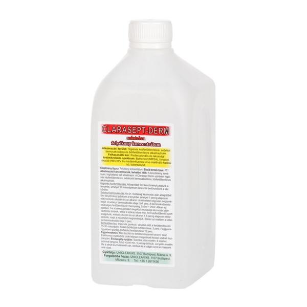 Clarasept-derm 1 liter kézfertőtlenítő , bőrfertőtlenítő