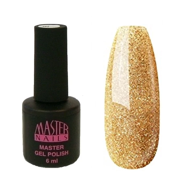 MN 6 ml Gel Polish: 142 - Arany Glitter
