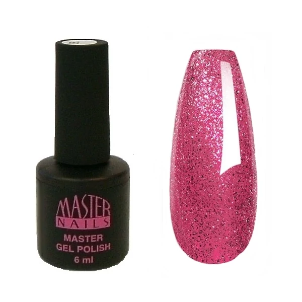 MN 6 ml Gel Polish: 147 - Pink Glitter