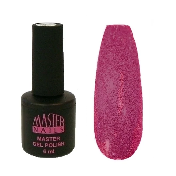 MN 6 ml Gel Polish: 071 - Csillámos Sötétlila