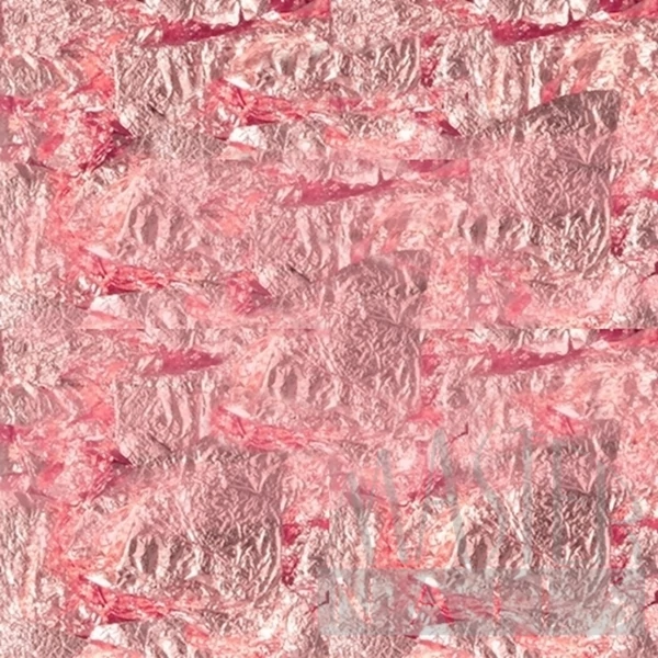 Körömdísz / Gyűrt füstfólia / RoseGold