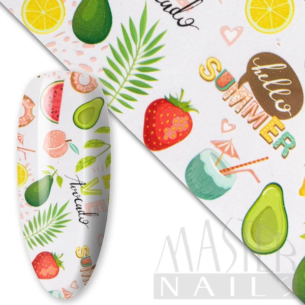 Körömdísz / Nail Wrap Fólia 227