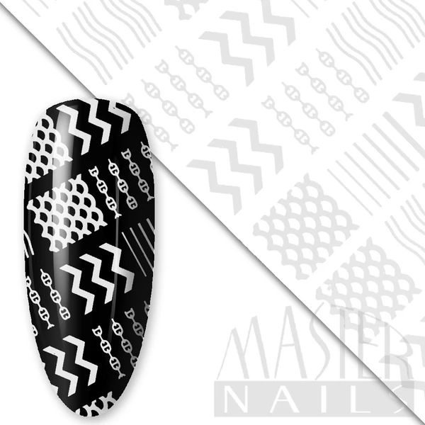 Körömdísz / Nail Wrap Fólia 232