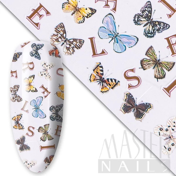 Körömdísz / Nail Wrap Fólia 233