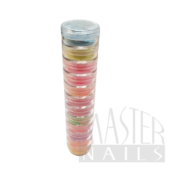Körömdísz / Kicsi Pigment por készlet V. 12db-os