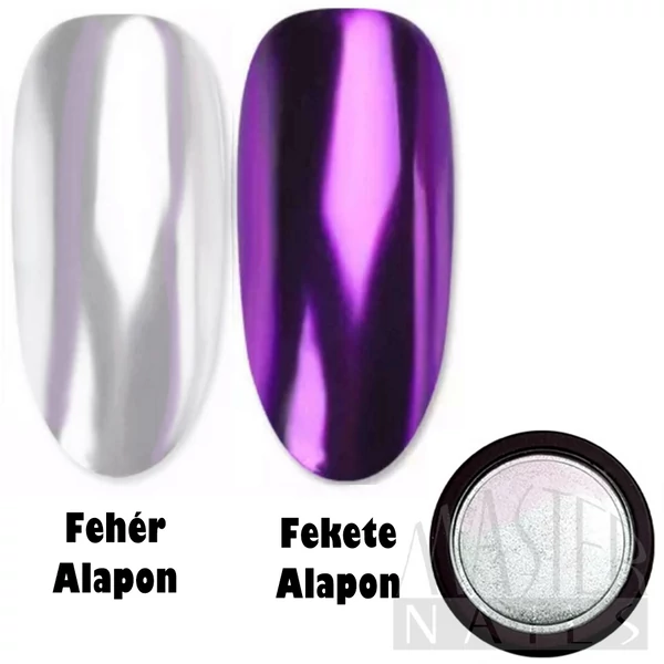 Körömdísz / Tükörpor / Amethyst (Lila)