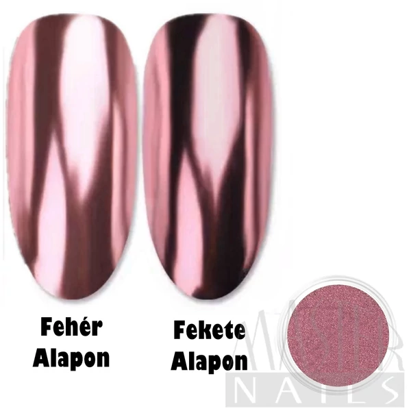Körömdísz / Tükörpor / Pink