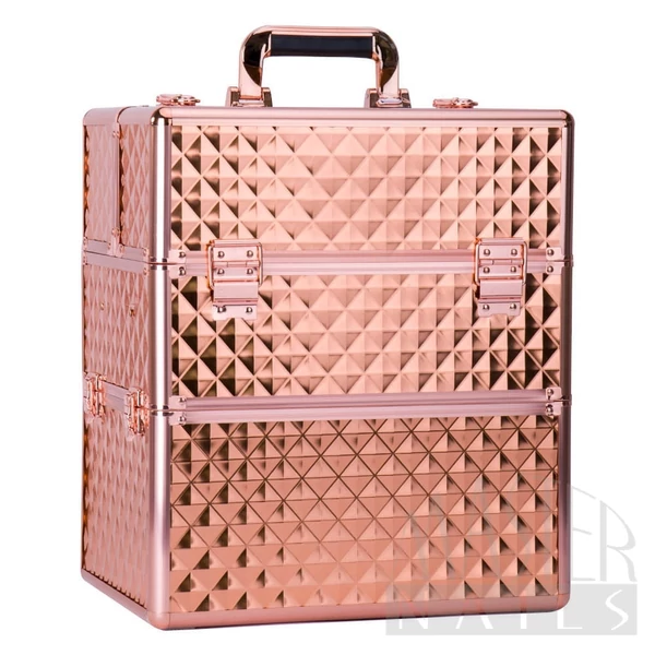 Körmös Táska / XXL / Jumbo Gyémánt RoseGold / Szépséghibás termék
