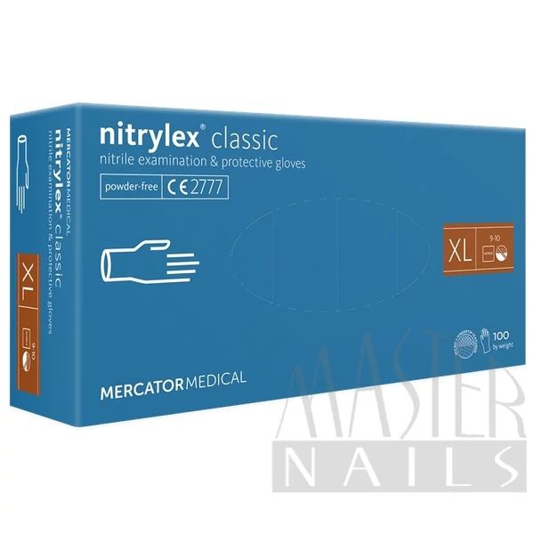 Gumikesztyű / Nitrylex Classic Levendula XL-es méret 100 db-os