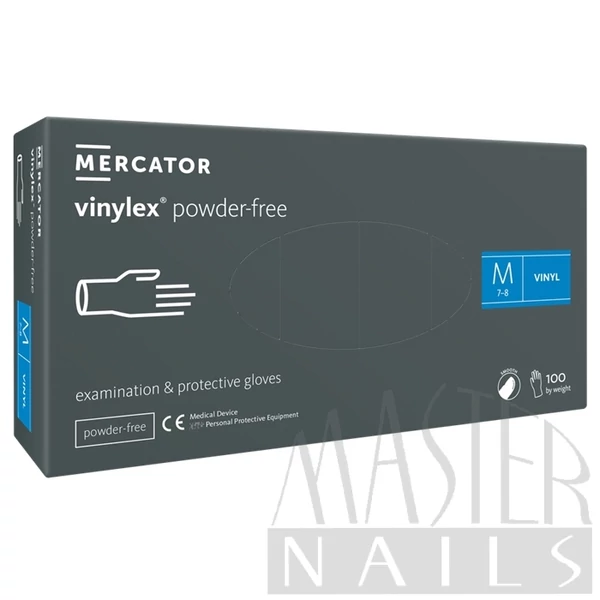 Gumikesztyű / Vinylex Clear Púdermentes / M-es méret 100 db-os