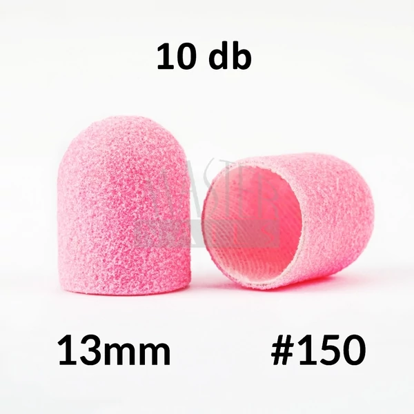 Pedi csiszoló kúp #13mm. Rózsa (150) 10 db.