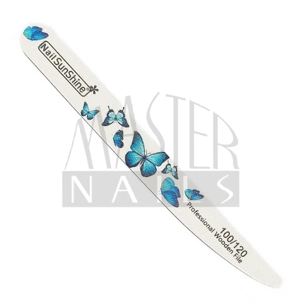 Reszelő vékony fa Mintás - Fehér Knife 100/120