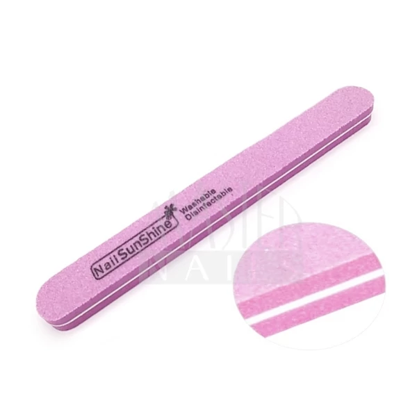 Polírozó homokolt / pink egyenes 100/180