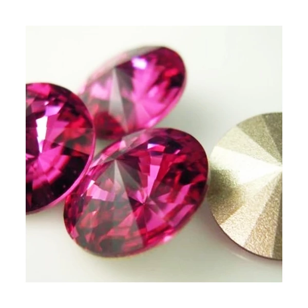 Swarovski Rivoli  ÉKSZERKÖ Fuchsia