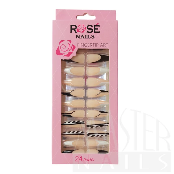 Műköröm szett ROSENAILS 24db-os / 03.