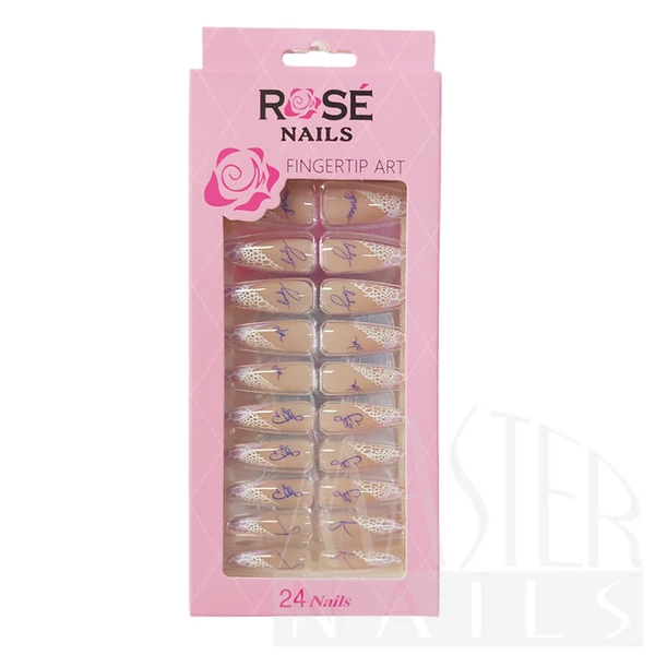 Műköröm szett ROSENAILS 24db-os / 09.