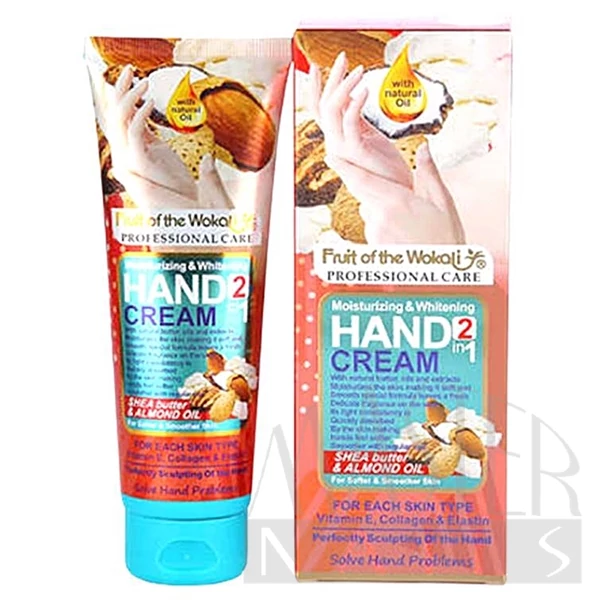 Wokali Kézkrém 130 ml. / Shea + Mandula