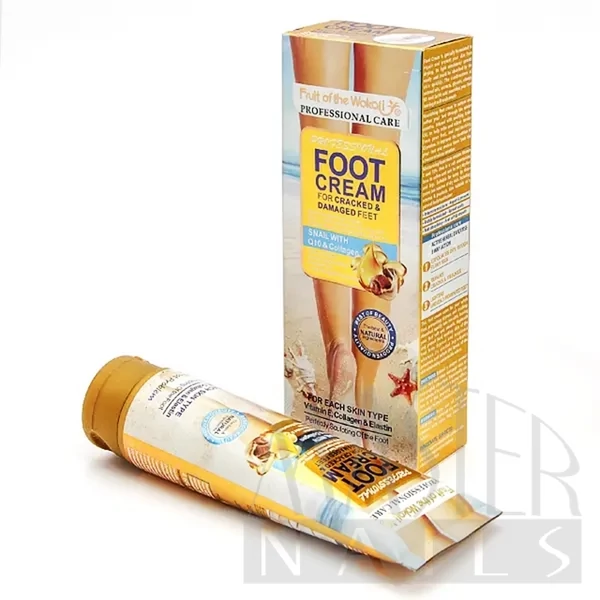 Wokali Lábkrém 130 ml. / Snail + Q10 + Collagen
