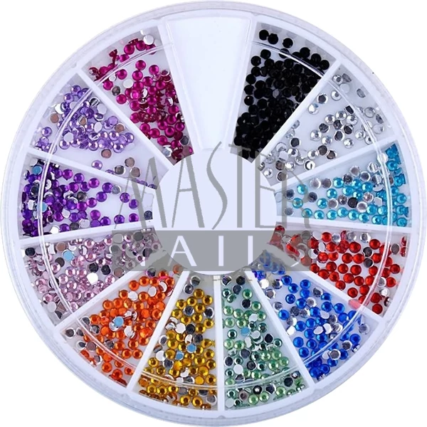 Nail Decoration kb:700 db.  Körömdísz / Színes Pötty