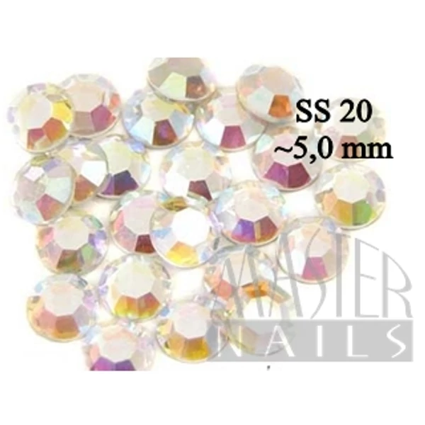 Strasszkő 25 db / AB (színjátszó) SS 20