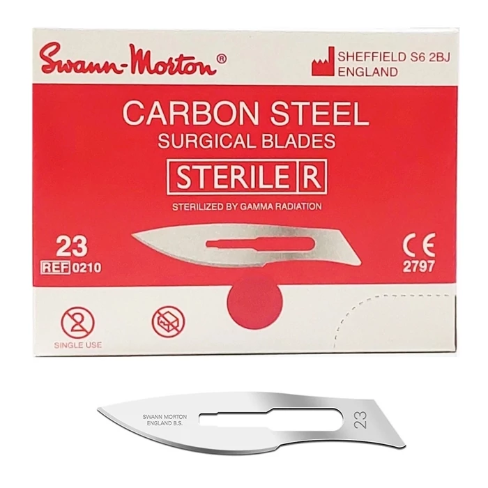 Szike eldobható Swann Morton /Steril/ 23-as méret 100 db