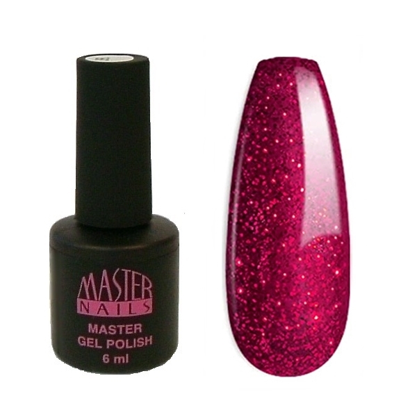 MN 6 ml Gel Polish: 079 - Csillámos Gyémánt Málna