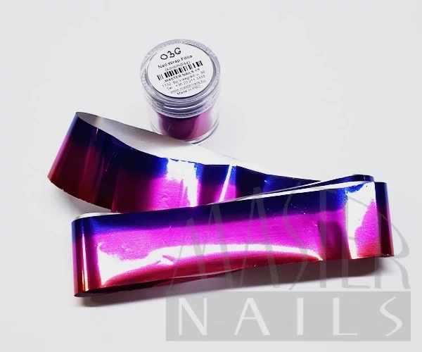 Körömdísz / Nail Wrap Fólia 036