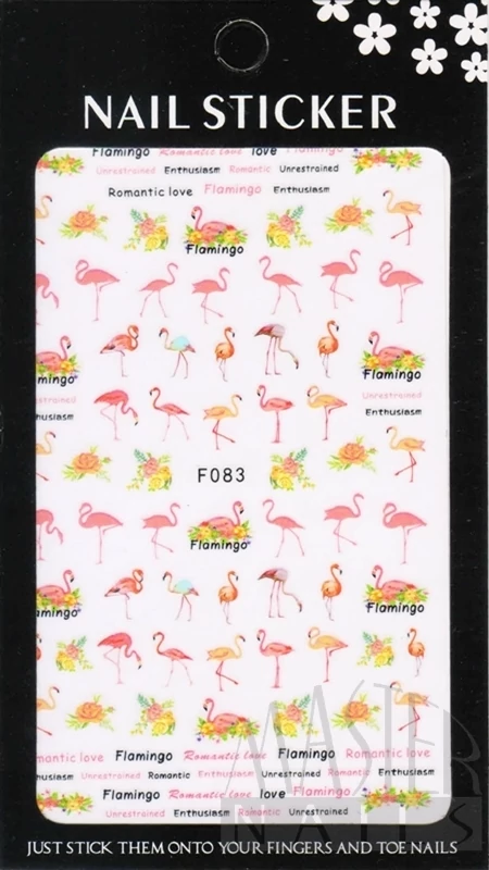 Körömmatrica Nail Sticker / F083