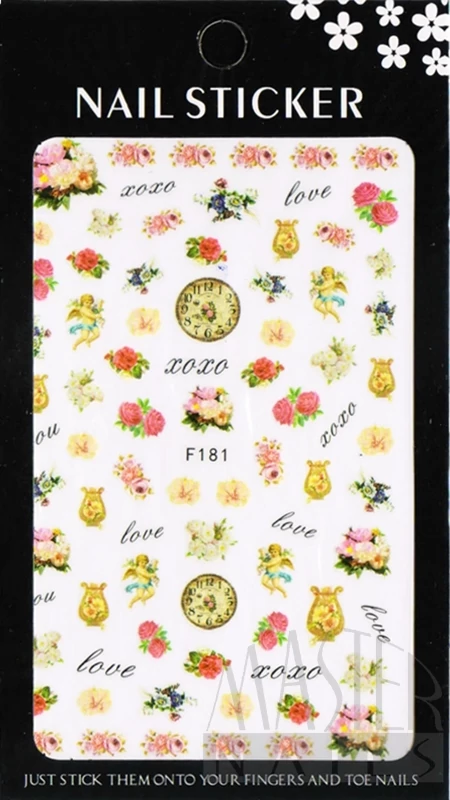 Körömmatrica Nail Sticker / F181