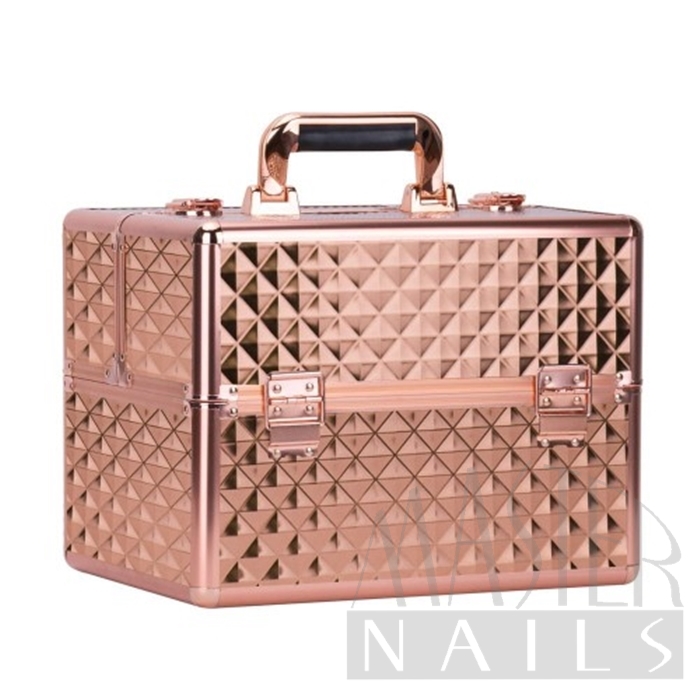 Körmös Táska / XL / Gyémánt RoseGold / Szépséghibás