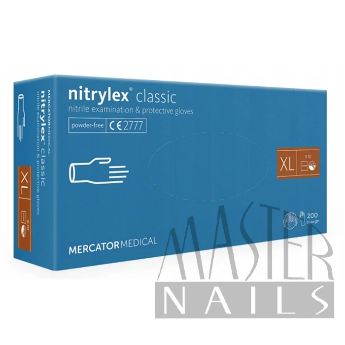 Gumikesztyű / Nitrylex Classic Kék XL-es méret 200 db-os