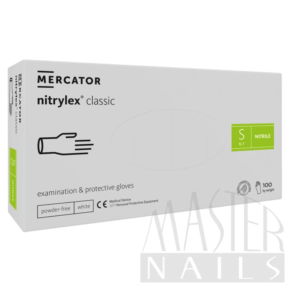 Gumikesztyű / Nitrylex White S-es méret 100 db-os