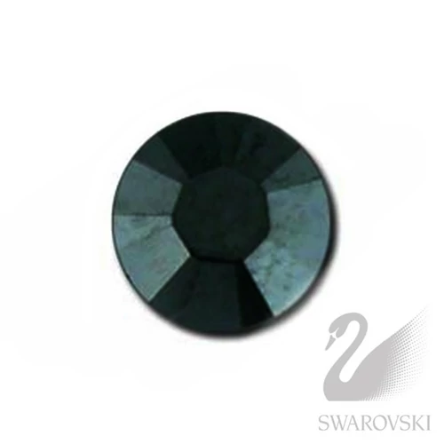 Swarovski strasszkő / SS 9-10 / Jet Hematite AB / 20-db