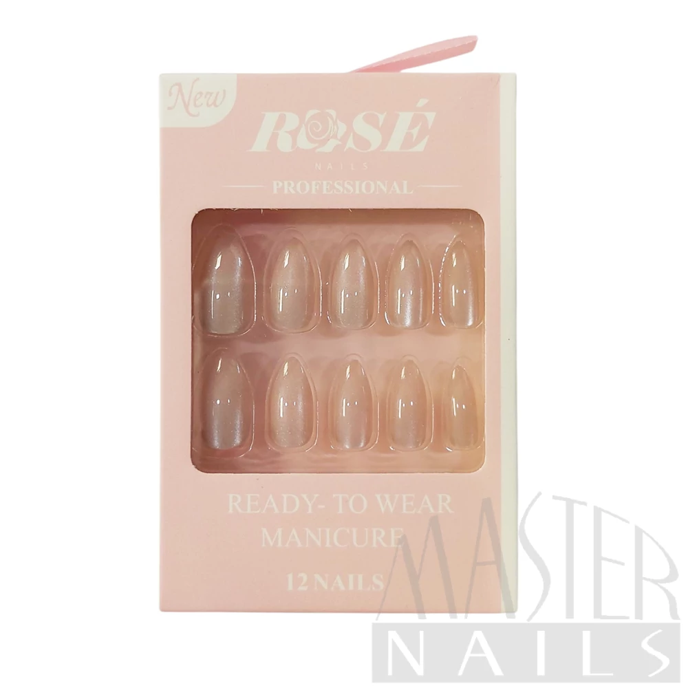 Műköröm szett / 12db-os / ROSENAILS III. / 02.