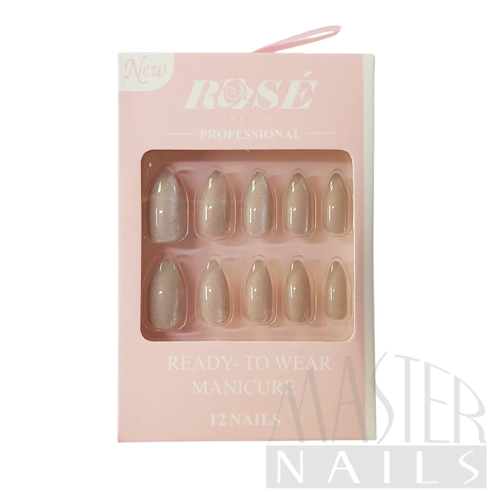 Műköröm szett / 12db-os / ROSENAILS III. / 04.
