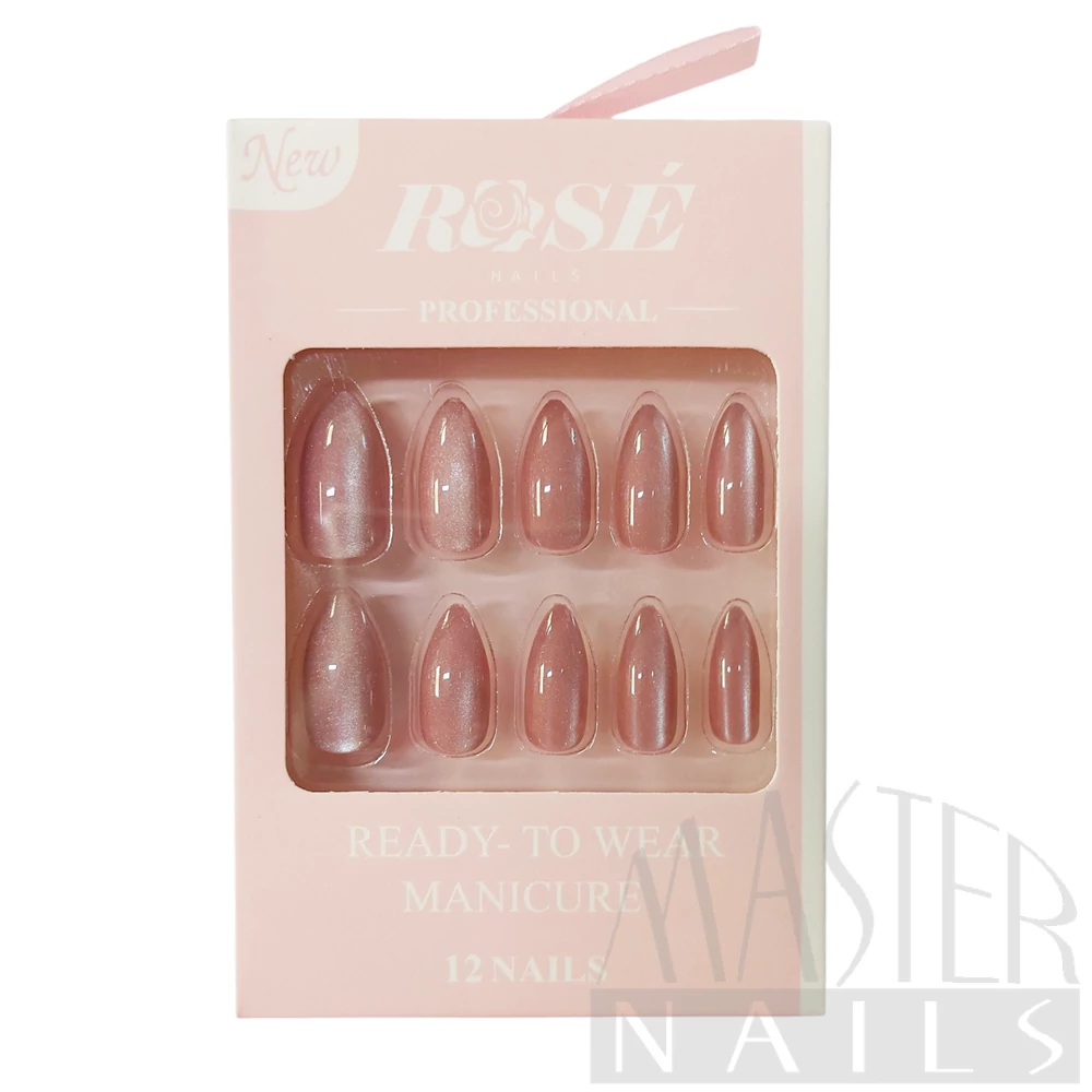 Műköröm szett / 12db-os / ROSENAILS III. / 06.