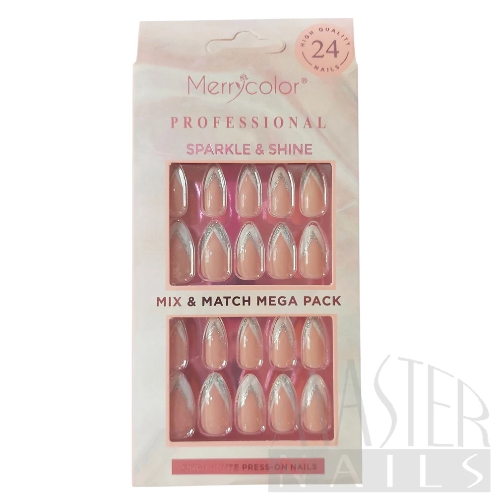 Műköröm szett / 24db-os / MERRYCOLOR 4 / 06.