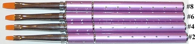 Ecset LUXUS / zselé lila 