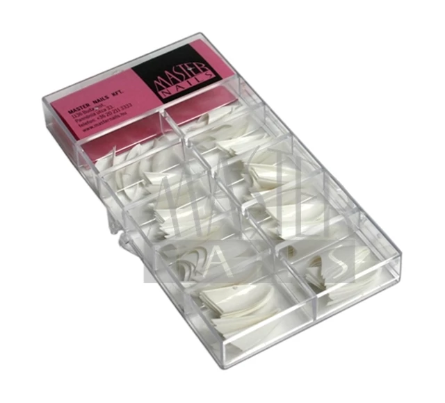 MN Tip box 100 Stiletto-Overlap French