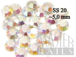 Strasszkő 25 db / AB (színjátszó) SS 20